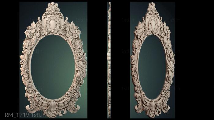 Mirrors and frames (RM_1219) 3D model for CNC machine