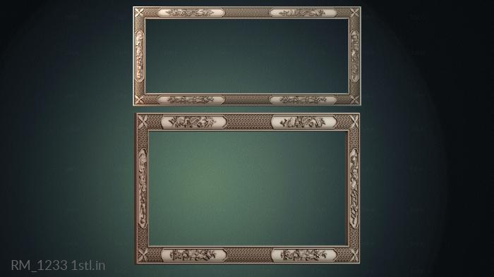 Mirrors and frames (RM_1233) 3D model for CNC machine