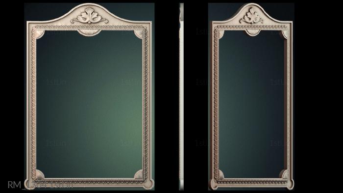 दर्पण और फ्रेम (RM_1304) सीएनसी मशीन के लिए 3D मॉडल