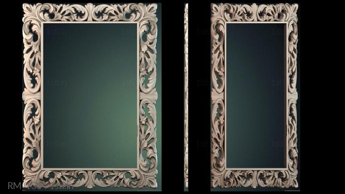दर्पण और फ्रेम (RM_1314) सीएनसी मशीन के लिए 3D मॉडल