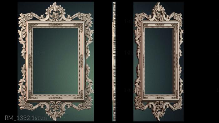 Mirrors and frames (RM_1332) 3D model for CNC machine