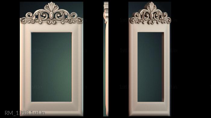 दर्पण और फ्रेम (RM_1398) सीएनसी मशीन के लिए 3D मॉडल