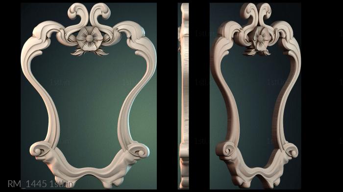 दर्पण और फ्रेम (RM_1445) सीएनसी मशीन के लिए 3D मॉडल