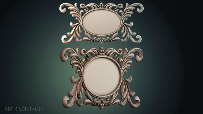 दर्पण और फ्रेम (RM_1508) सीएनसी मशीन के लिए 3D मॉडल