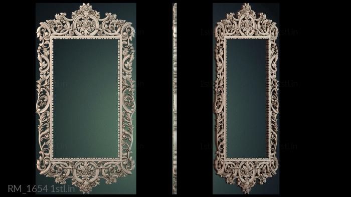 दर्पण और फ्रेम (RM_1654) सीएनसी मशीन के लिए 3D मॉडल