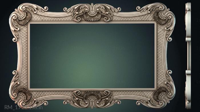 दर्पण और फ्रेम (RM_1713) सीएनसी मशीन के लिए 3D मॉडल