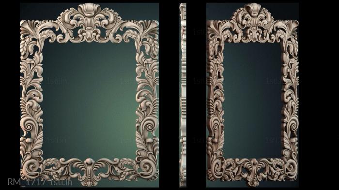 दर्पण और फ्रेम (RM_1717) सीएनसी मशीन के लिए 3D मॉडल