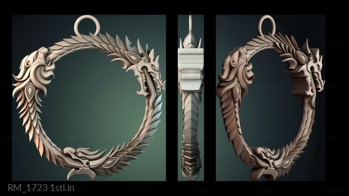 दर्पण और फ्रेम (RM_1723) सीएनसी मशीन के लिए 3D मॉडल