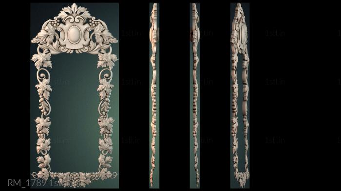 दर्पण और फ्रेम (RM_1789) सीएनसी मशीन के लिए 3D मॉडल