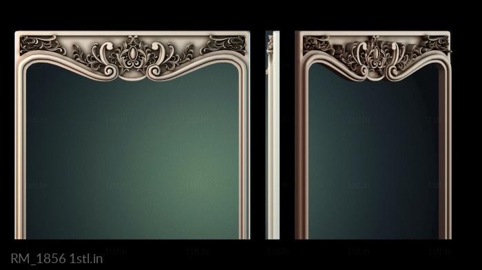 दर्पण और फ्रेम (RM_1856) सीएनसी मशीन के लिए 3D मॉडल