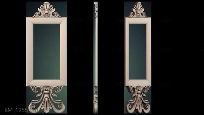 दर्पण और फ्रेम (RM_1955) सीएनसी मशीन के लिए 3D मॉडल