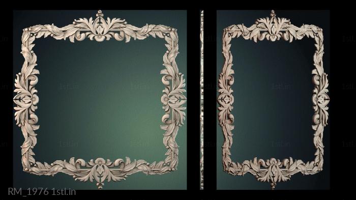 दर्पण और फ्रेम (RM_1976) सीएनसी मशीन के लिए 3D मॉडल