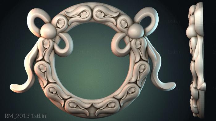 दर्पण और फ्रेम (RM_2013) सीएनसी मशीन के लिए 3D मॉडल