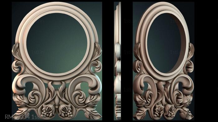 दर्पण और फ्रेम (RM_2034) सीएनसी मशीन के लिए 3D मॉडल