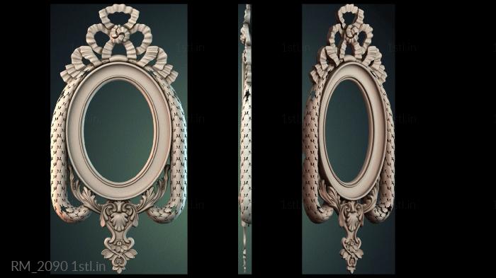 दर्पण और फ्रेम (RM_2090) सीएनसी मशीन के लिए 3D मॉडल
