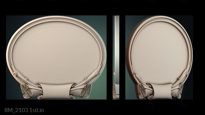 दर्पण और फ्रेम (RM_2103) सीएनसी मशीन के लिए 3D मॉडल