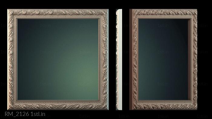 दर्पण और फ्रेम (RM_2126) सीएनसी मशीन के लिए 3D मॉडल