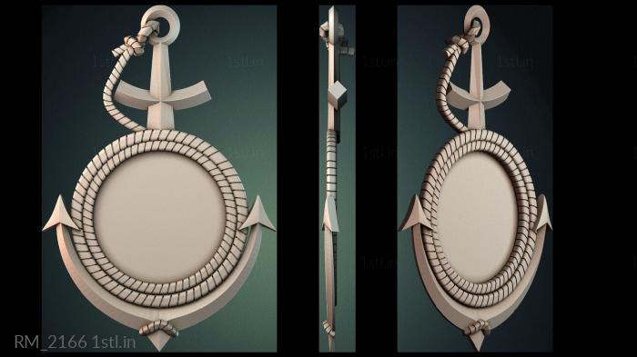 दर्पण और फ्रेम (RM_2166) सीएनसी मशीन के लिए 3D मॉडल