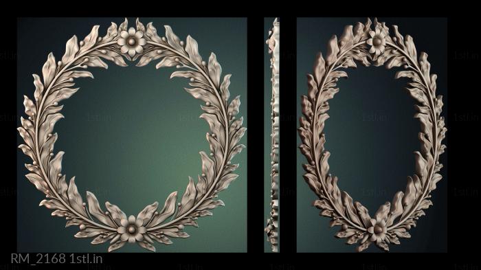 दर्पण और फ्रेम (RM_2168) सीएनसी मशीन के लिए 3D मॉडल