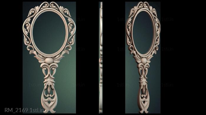 दर्पण और फ्रेम (RM_2169) सीएनसी मशीन के लिए 3D मॉडल