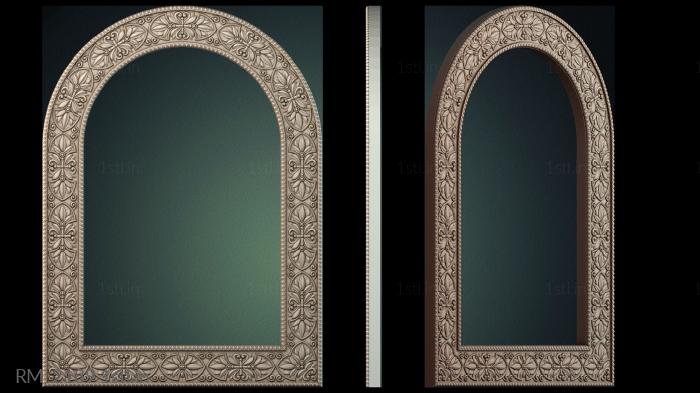 दर्पण और फ्रेम (RM_2189) सीएनसी मशीन के लिए 3D मॉडल