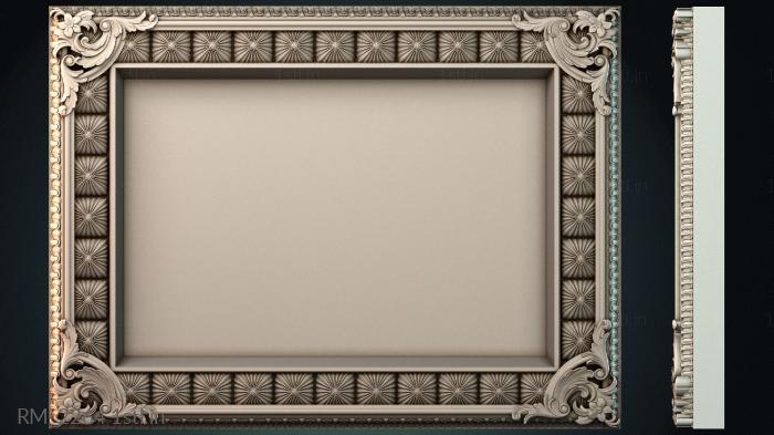 दर्पण और फ्रेम (RM_2264) सीएनसी मशीन के लिए 3D मॉडल