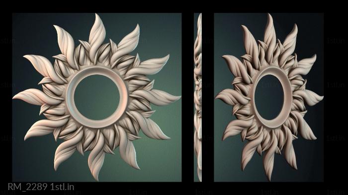 दर्पण और फ्रेम (RM_2289) सीएनसी मशीन के लिए 3D मॉडल