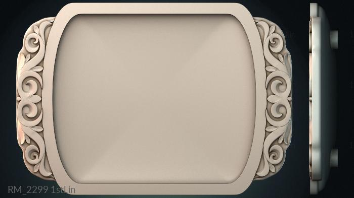 दर्पण और फ्रेम (RM_2299) सीएनसी मशीन के लिए 3D मॉडल