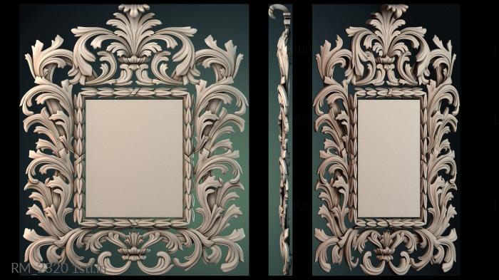 दर्पण और फ्रेम (RM_2320) सीएनसी मशीन के लिए 3D मॉडल