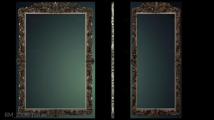 दर्पण और फ्रेम (RM_2330) सीएनसी मशीन के लिए 3D मॉडल