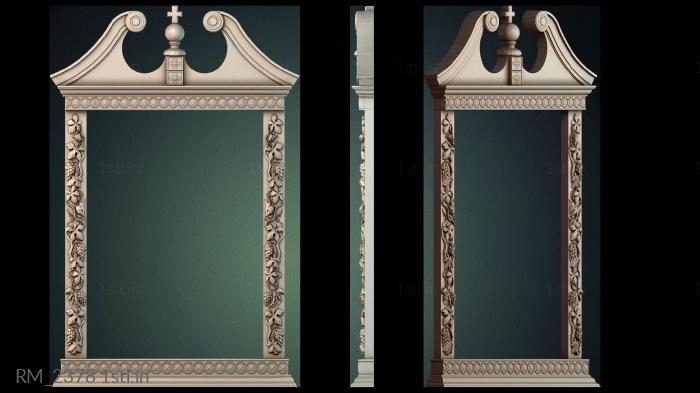 दर्पण और फ्रेम (RM_2378) सीएनसी मशीन के लिए 3D मॉडल