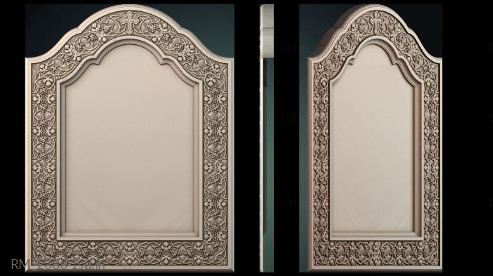 दर्पण और फ्रेम (RM_2388) सीएनसी मशीन के लिए 3D मॉडल