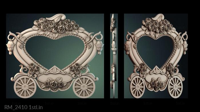 Mirrors and frames (RM_2410) 3D model for CNC machine