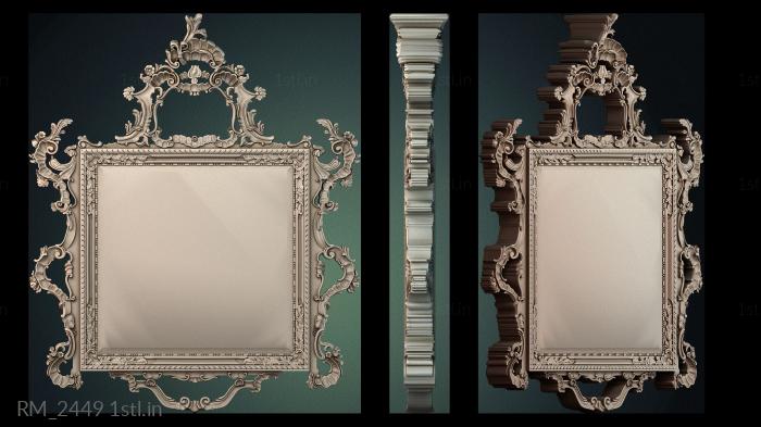 Mirrors and frames (RM_2449) 3D model for CNC machine
