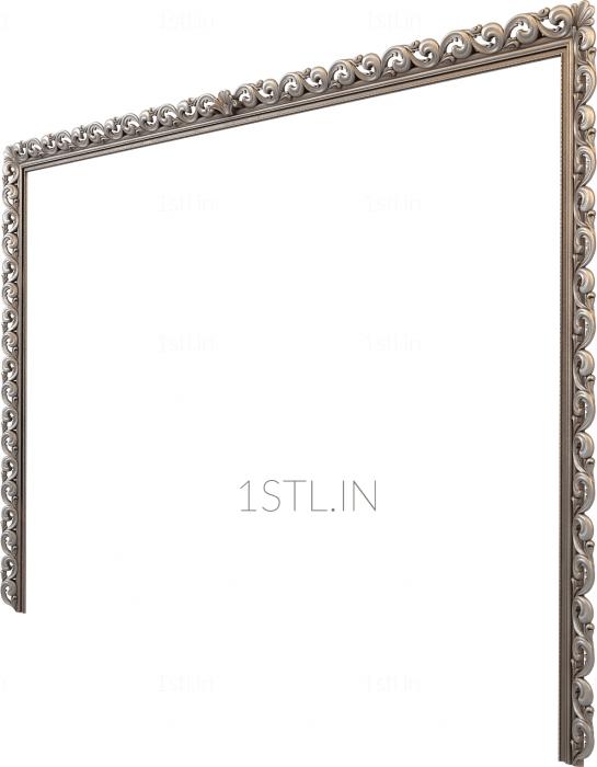 TV frame (RTV_0003) 3D model for CNC machine