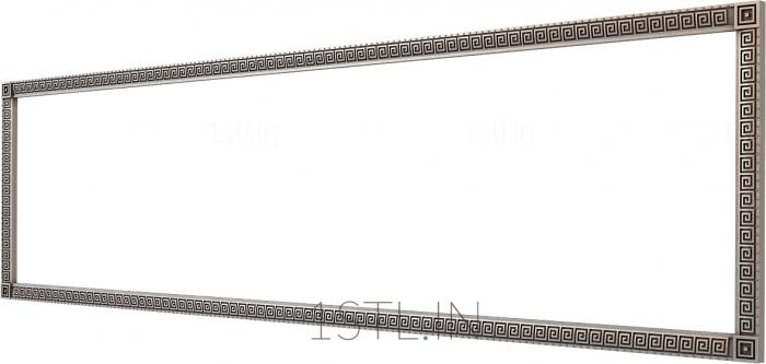 Baguette frame (RMB_0239-1) 3D model for CNC machine