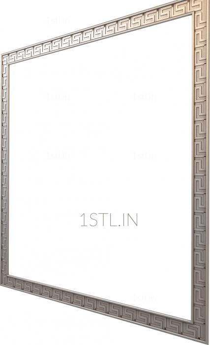 Baguette frame (RMB_0320-1) 3D model for CNC machine