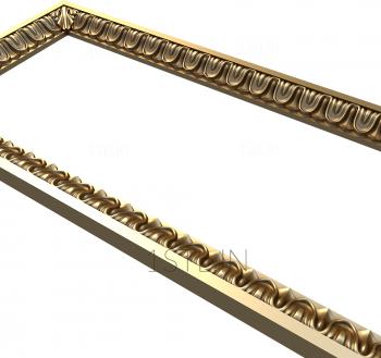 Baguette frame (RMB_0710) 3D model for CNC machine