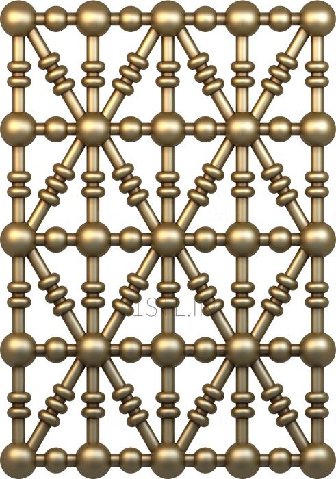 Lattice (RSH_0013) 3D model for CNC machine