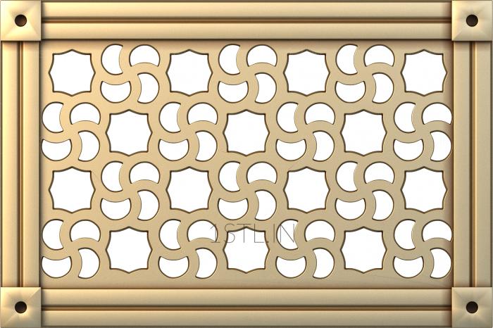 Lattice (RSH_0028-9) 3D model for CNC machine