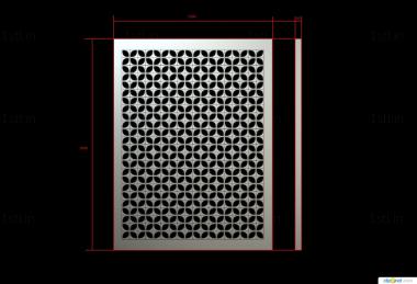 Lattice (RSH_0051) 3D model for CNC machine