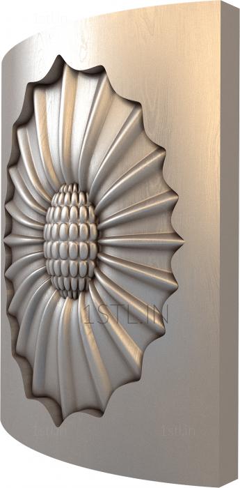 Rozette (RZ_0873) 3D model for CNC machine