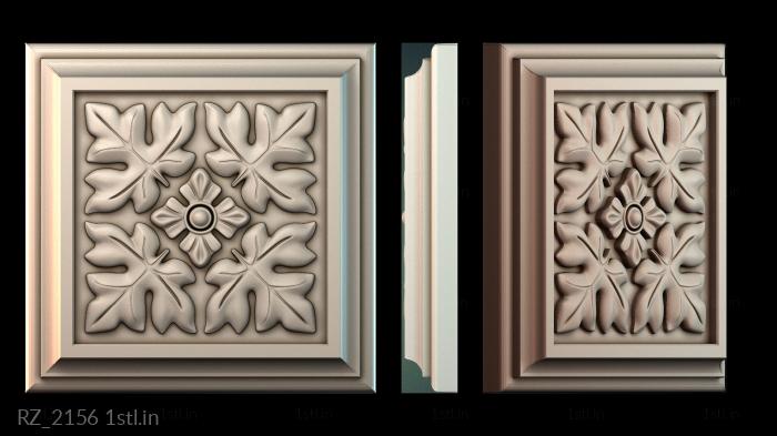 रोज़ेट (RZ_2156) सीएनसी मशीन के लिए 3D मॉडल