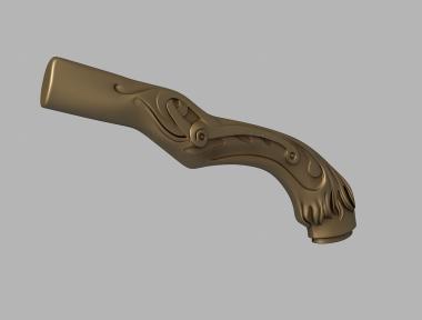 Handle (RKT_0022) 3D model for CNC machine