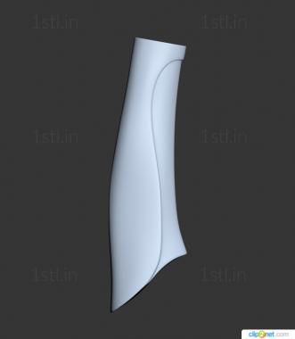 Handle (RKT_0026) 3D model for CNC machine