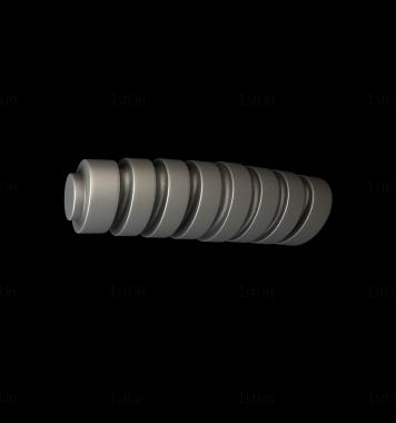 Handle (RKT_0040) 3D model for CNC machine