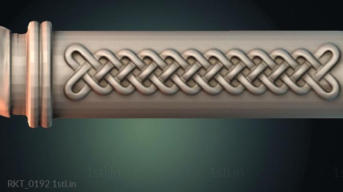 Handle (RKT_0192) 3D model for CNC machine