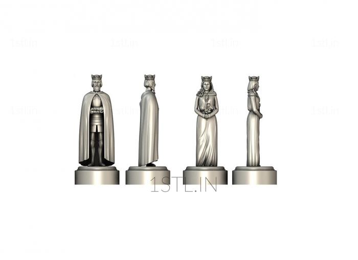 Chess (SHM_0126) 3D model for CNC machine