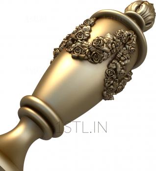 Finial (SHS_0029) 3D model for CNC machine