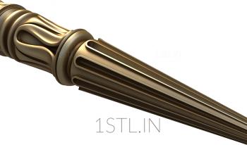 Finial (SHS_0047) 3D model for CNC machine